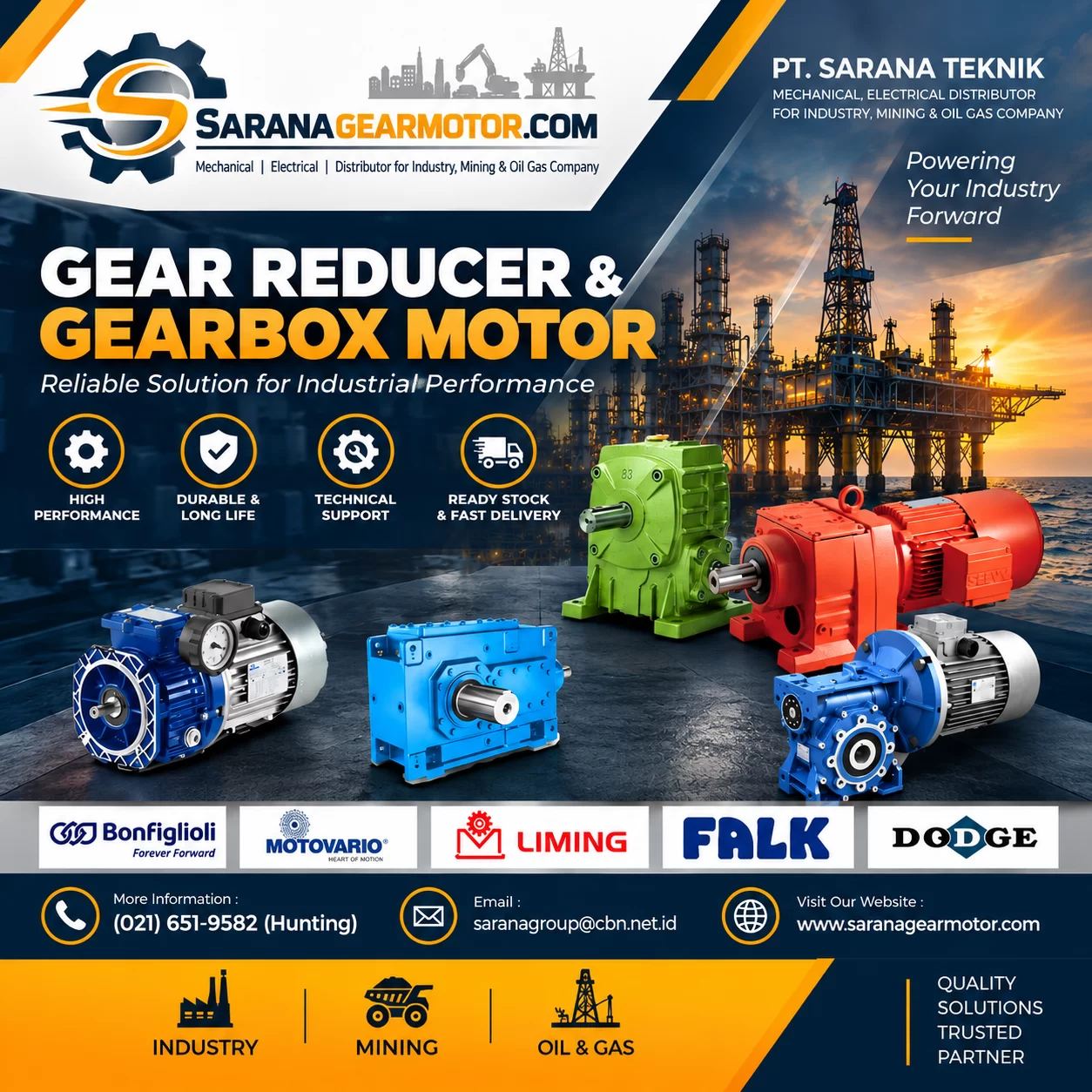 PT Sarana Teknik - Peralatan Teknik dan Spare Part Industri